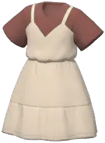 Slip Lotus Dress
