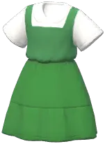 Bib Lotus Dress