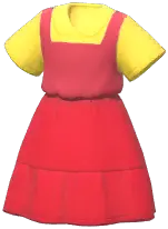 Bib Lotus Dress