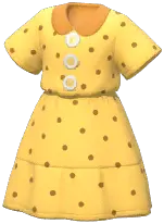 Farmhouse Polka Dot Dress