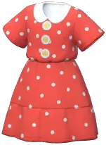 Farmhouse Polka Dot Dress