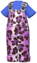 Leopard-Print Overalls