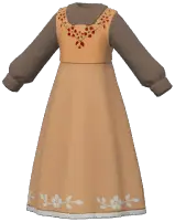 British Lady Dress