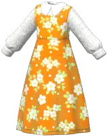 Refreshing Dress Layered w/ Shirt