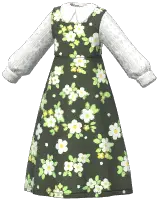 Refreshing Dress Layered w/ Shirt