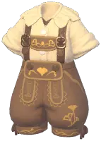 Painted Autumn Overalls