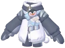 Leaping Skiing Jumpsuit