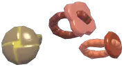 Jungle Button Ring Set