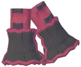 Snowy Bamboo Loose Arm Warmers