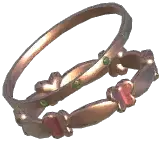 Artful Gold Jade Bracelets