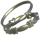 Artful Gold Jade Bracelets