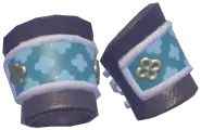 Gilded Cloud-Print Bracers
