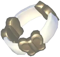 Gilded Green Jade Bracelet