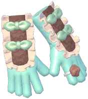 Cream Lace Gloves