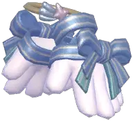 Lustrous Bow Satin Gloves