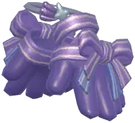 Lustrous Bow Satin Gloves
