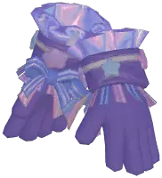 Lustrous Ribbon Satin Gloves