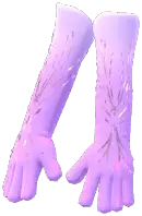 Ice Diamond Long Gloves
