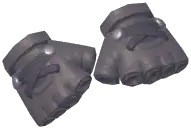 Hundred Flavors Buckle Gloves