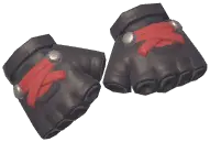 Hundred Flavors Buckle Gloves