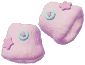 Plush Star Gloves