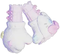 Bow Cat Paw Gloves