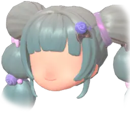 Ribbon Twin Tails