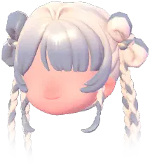 Cheerful Twin Bow Braids