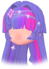 Majestic Hime Cut Long Hair