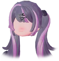 Edgy Highlighted Twin Tails