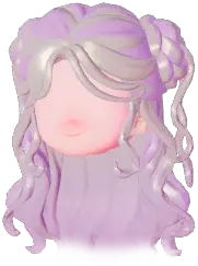 Half-Up Curly Twin Tails