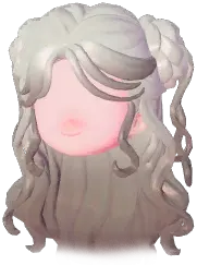 Half-Up Curly Twin Tails