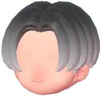 Middle-Parted Mushroom Cut (Gradient)