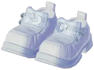 Starspell Curled-Toe Leather Shoes