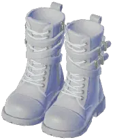 Cross-Strap Martens Boots