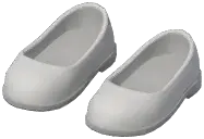 Monocolor Round-Toe Flats