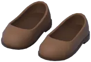 Monocolor Round-Toe Flats