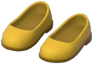 Monocolor Round-Toe Flats