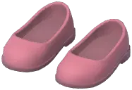 Monocolor Round-Toe Flats