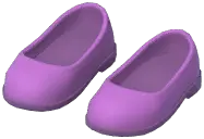 Monocolor Round-Toe Flats