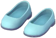 Monocolor Round-Toe Flats