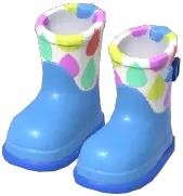 Printed Rain Boots