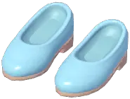 Glossy Pointed-Toe Flats