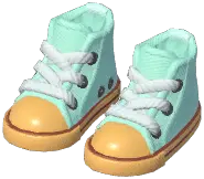 Color-Blocked Canvas Shoes