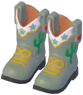 Colorful Embroidered Cowboy Boots
