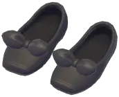 Square-Toed Ballet Shoes