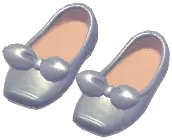 Square-Toed Ballet Shoes