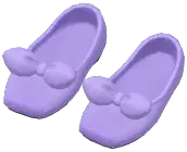 Square-Toed Ballet Shoes