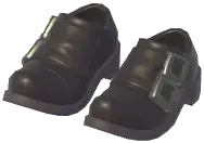 Curled-Toe Monk Shoes