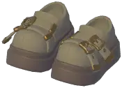 Wide-Toed Buckle Shoes